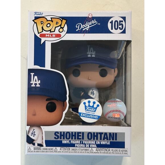 Funko Pop! MLB Shohei Ohtani #105 Funko Exclusive Dodgers pitching #4 - Picture 1 of 7